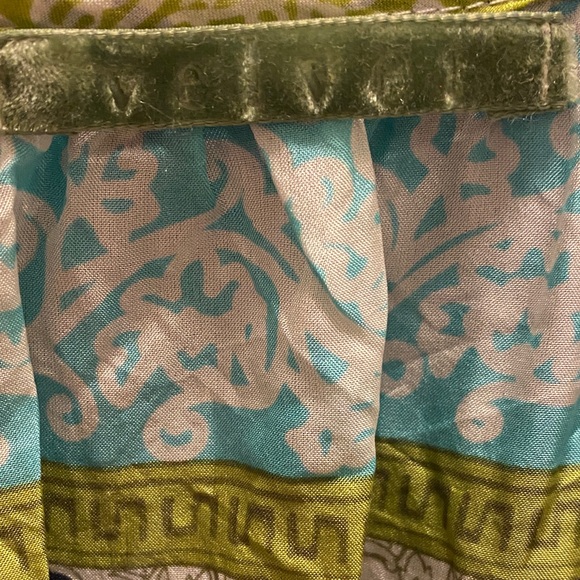 Velvet by Graham & Spencer • Printed Silk Bohemian Blouse • 100% Silk • Size M - Picture 4 of 5